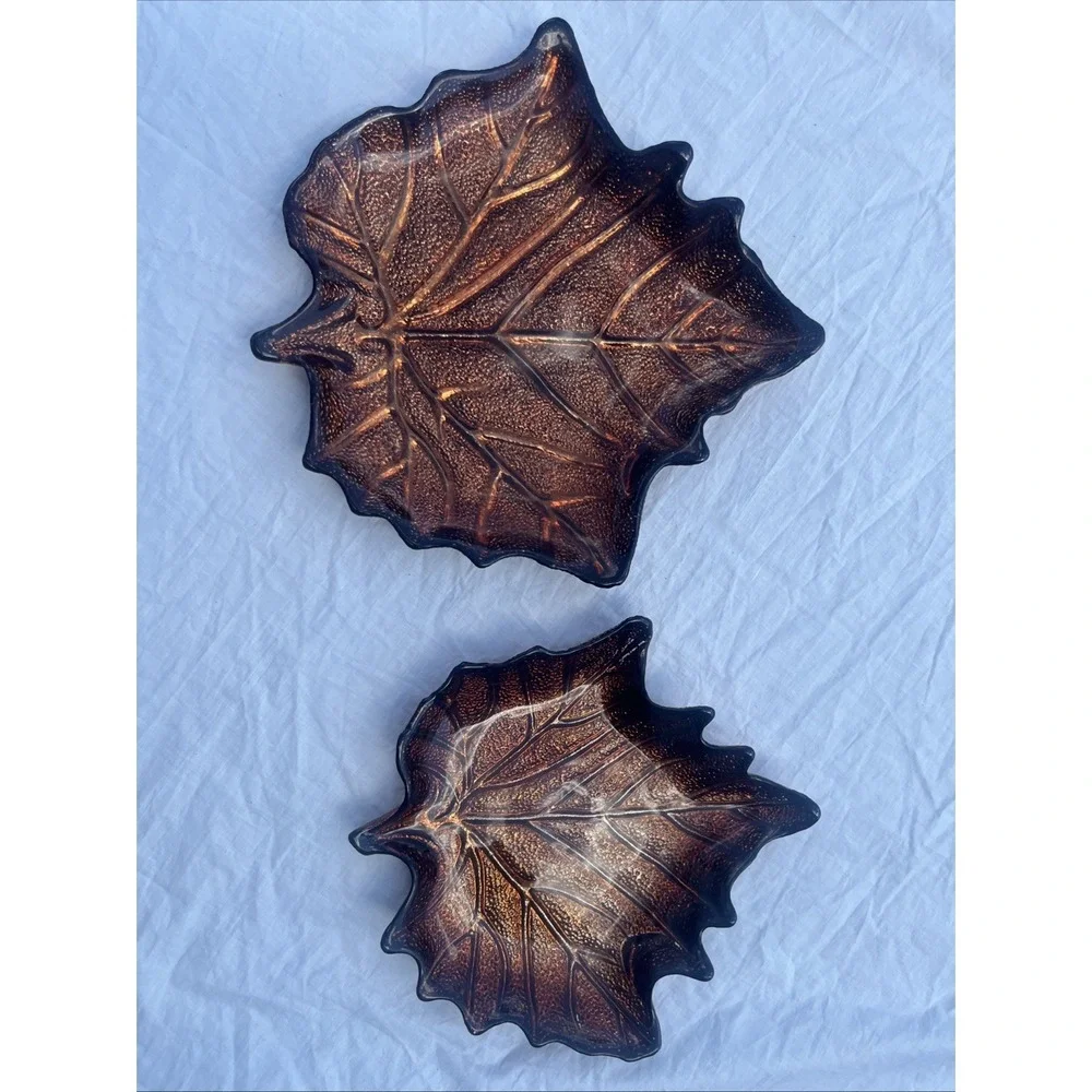 Fall Leaves Dish Beautifully Crafted Ceramic